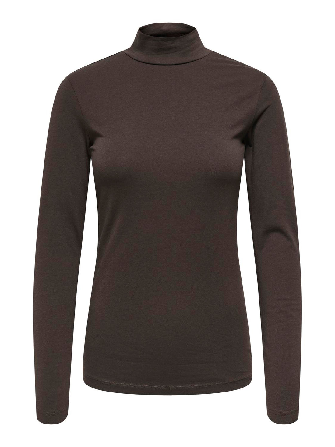 Jdyava New Turtleneck Top Jrs Noos Mørkebrun