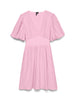 Vmbella 2/4 V-Neck Short Dress Wvn Rosa