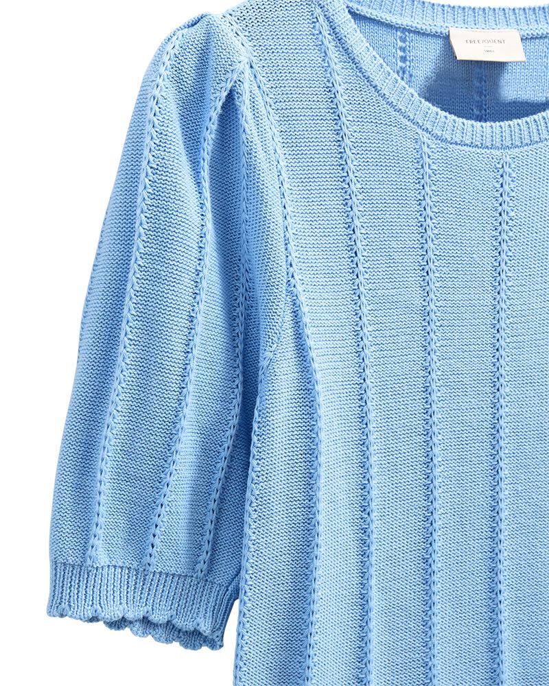 Fqmora-Pullover Blå