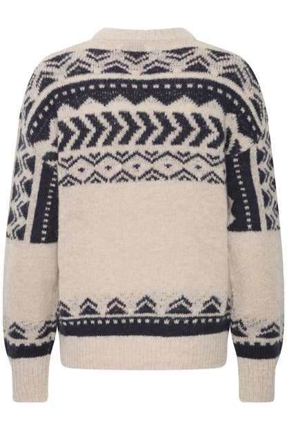 Pzmimi Ls Pullover String Melange