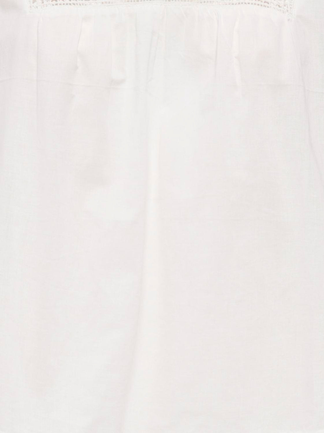 Onlidris Ls Frill Tape Top Noos Wvn Hvit