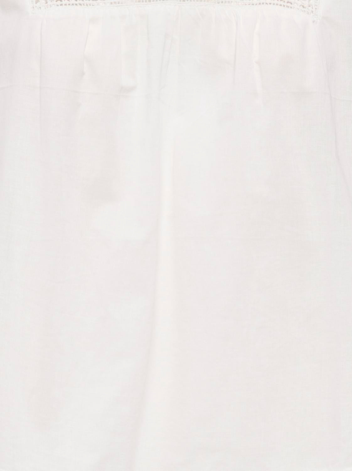 Onlidris Ls Frill Tape Top Noos Wvn Hvit