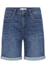 Pzkayla Hw Shorts Blå