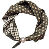 SCARF SMALL DOTS&PEARL Grønn
