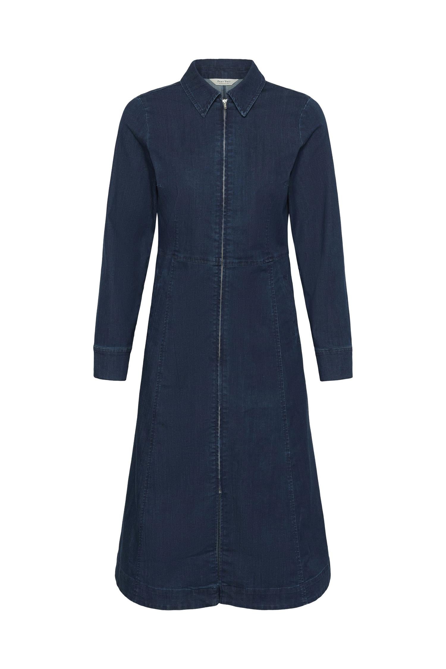 Chenillapw Dress Blå