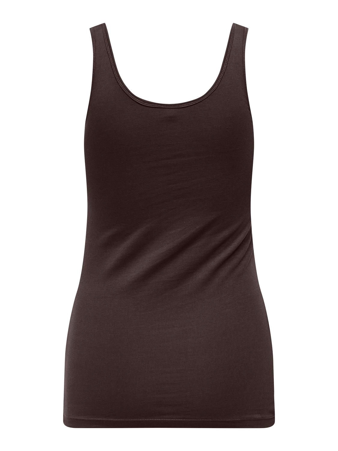 Jdyava S/l Tank Top 180 Jrs Noos Brun