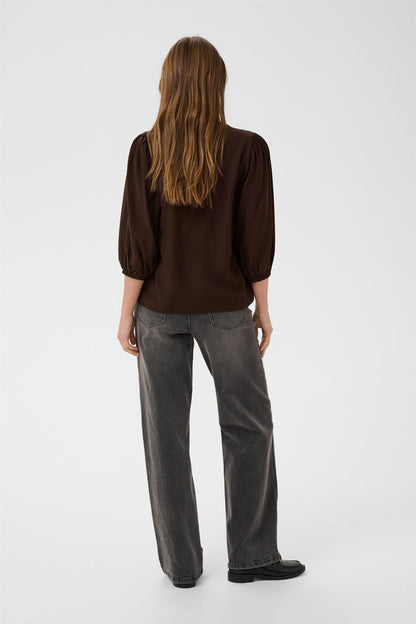 Kaalberta Blouse Brun