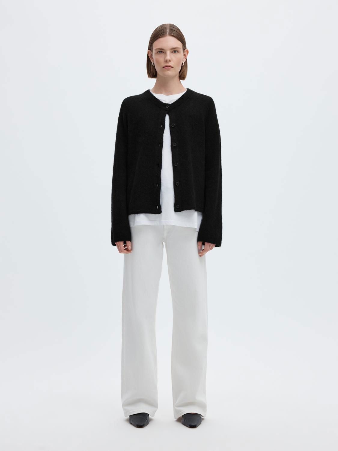 Slwlulu New Ls Knit Cardigan Noos Sort