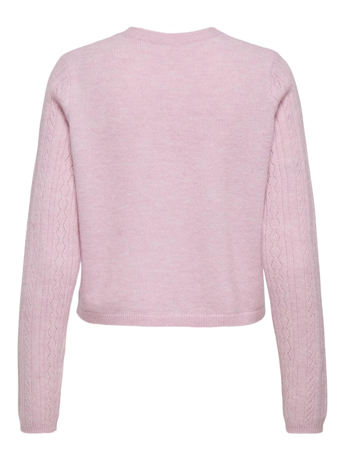 Jdyapril Life L/s O-Neck Cardigan Knt Lilla