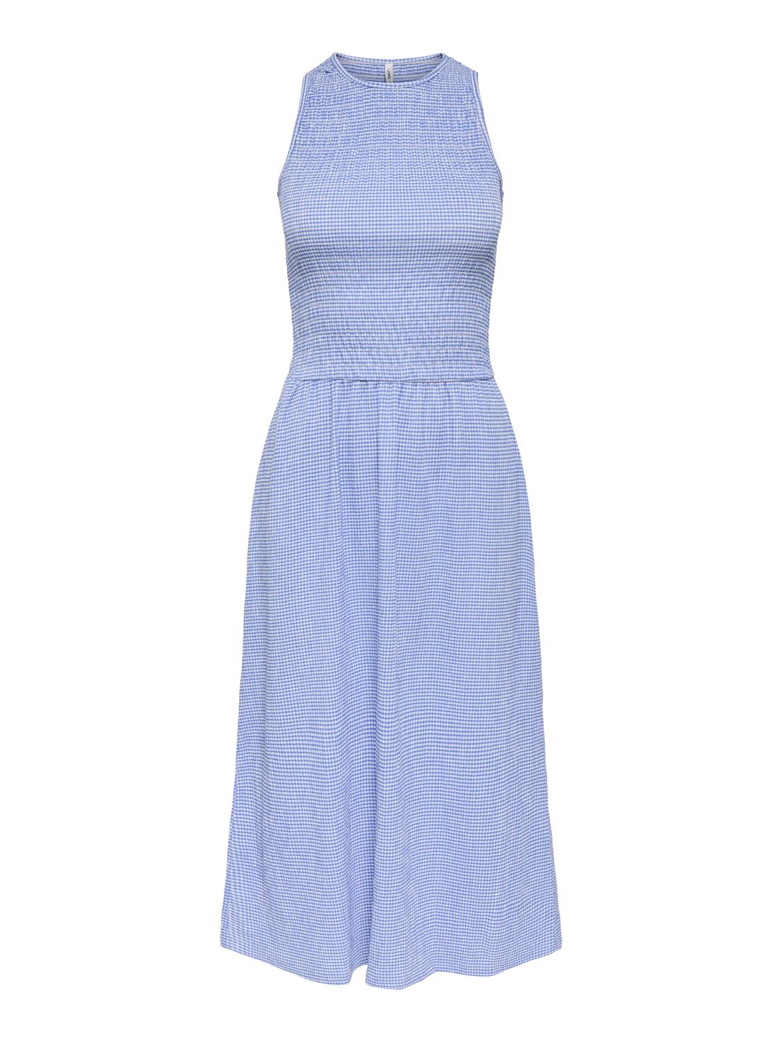 Onlcelle S/l Smock Dress Jrs Blå