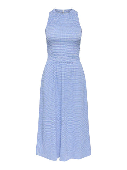 Onlcelle S/l Smock Dress Jrs Blå