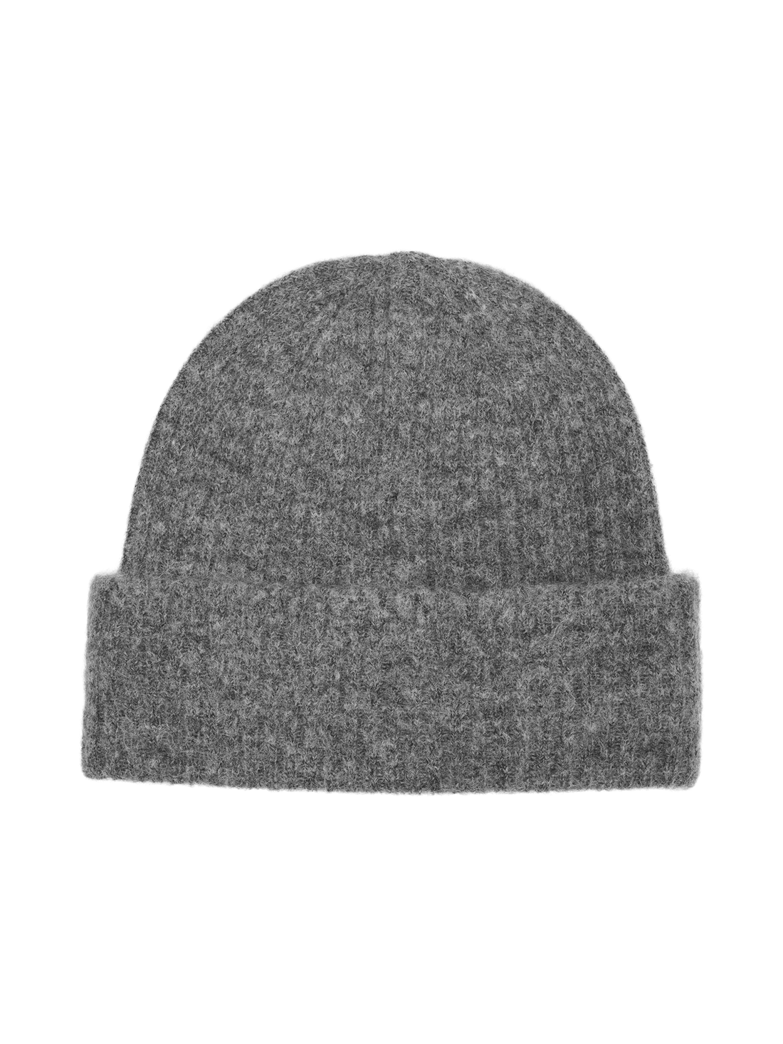 SLFMALINE KNIT BEANIE NOOS Medium Grey Melange