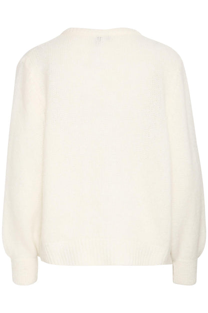 SBGULVIG KNIT CARDIGAN Antique White