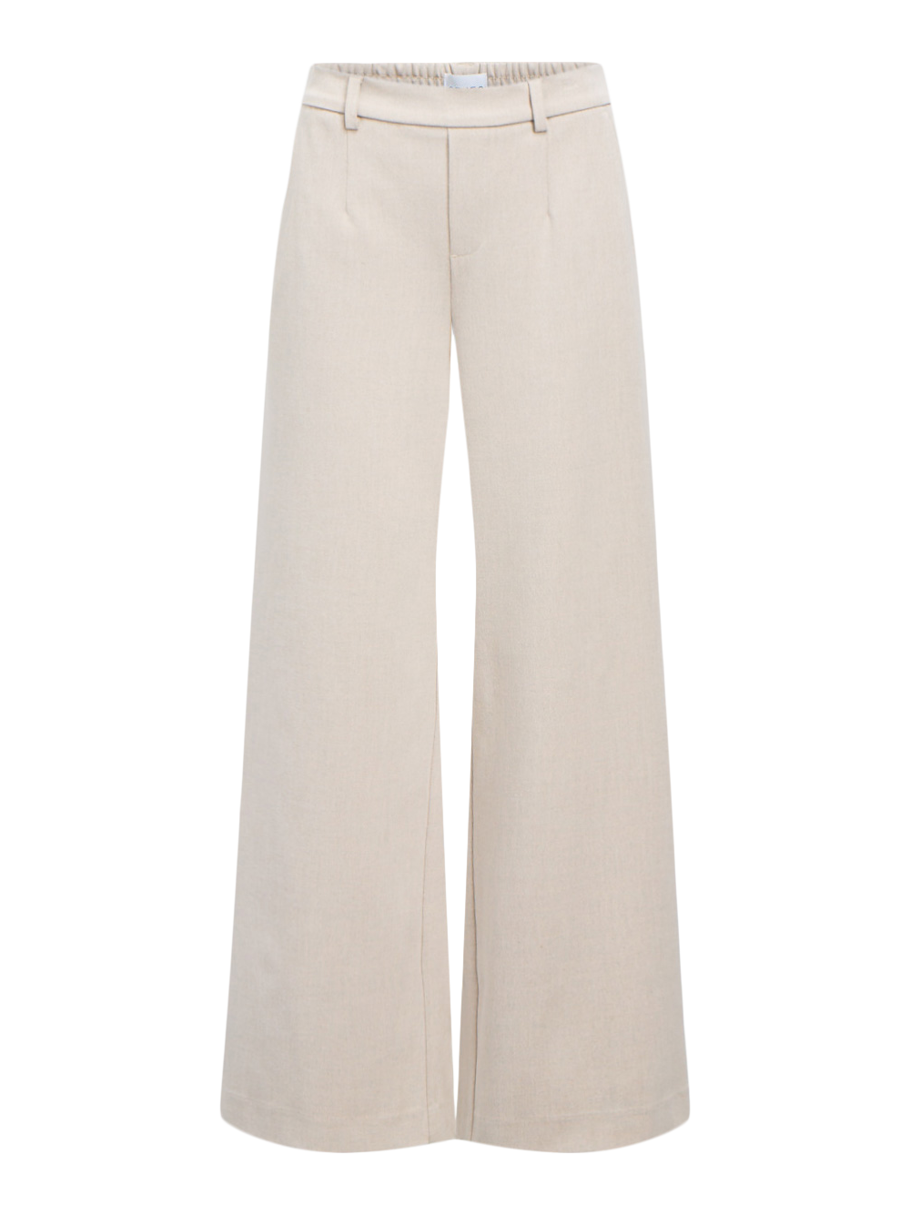 Objlisa Wide Pant Noos Beige