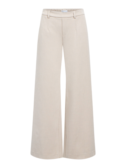 Objlisa Wide Pant Noos Beige
