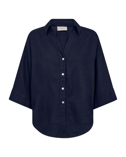 Fqlava-Shirt Blå
