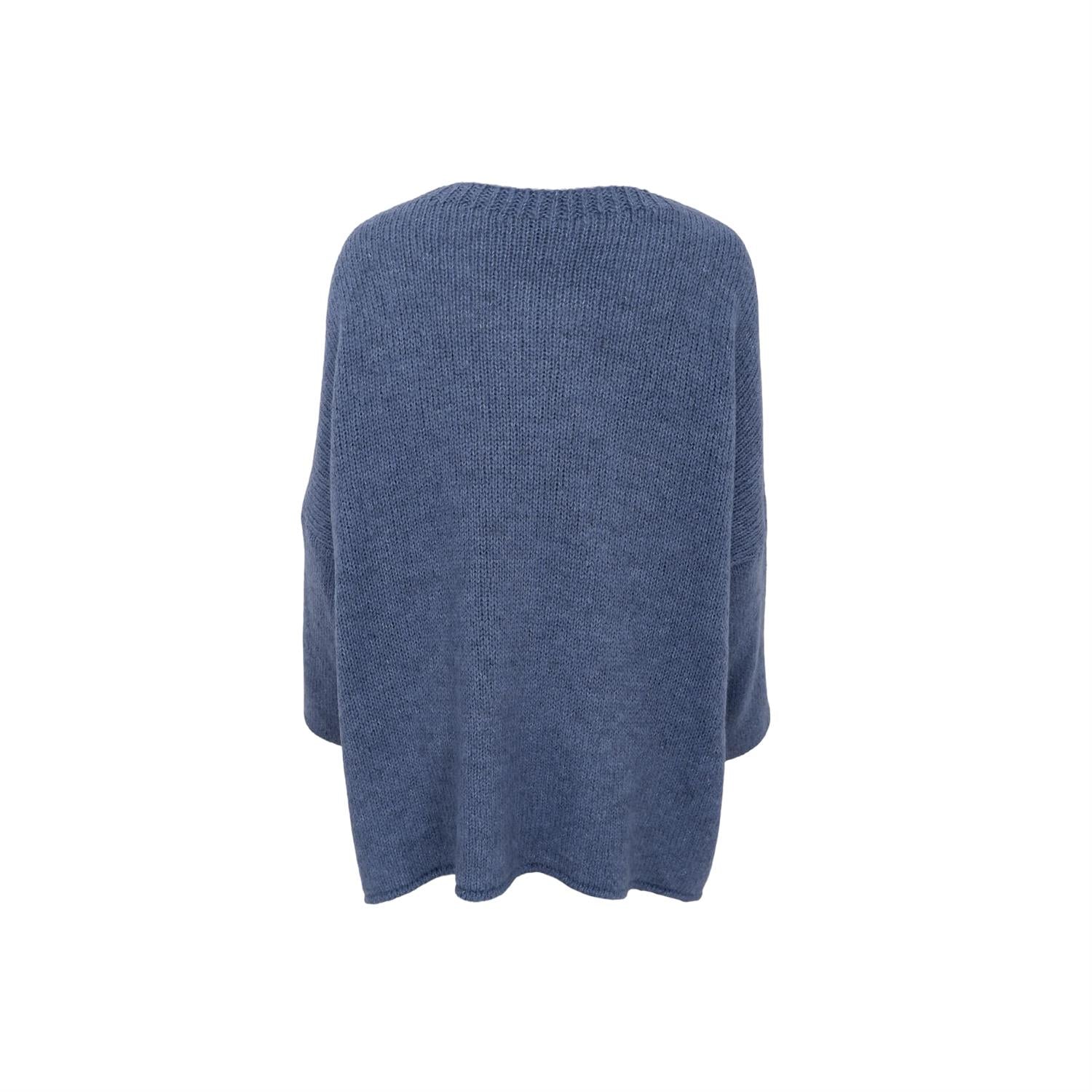 BCALESSIA  KNIT JUMPER Jeansblå