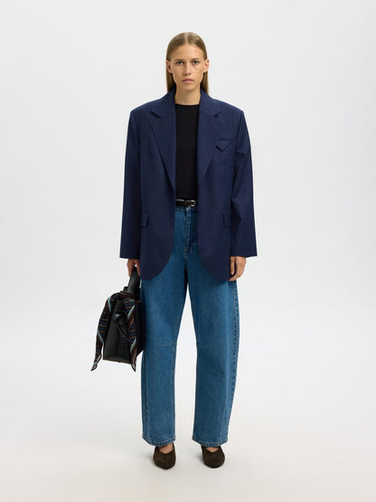 Slfmanja Sl Reversible Top Noos Svart