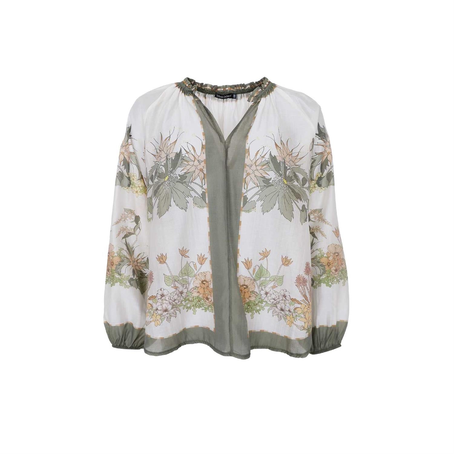 BCBELIS BLOUSE Grønn