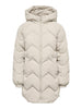 Jdypower Long Hood Puffer Otw Hab Beige