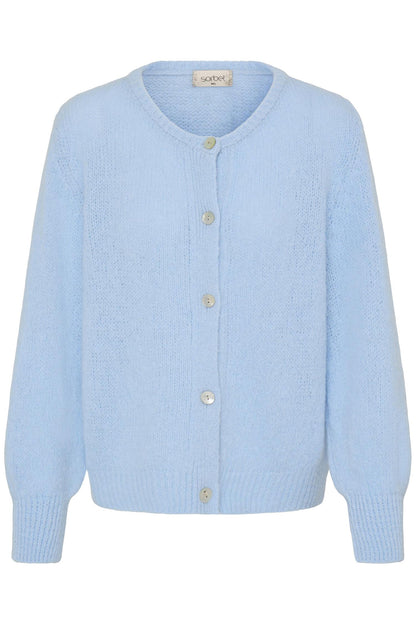 Sbgulvig Knit Cardigan Blå