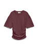 Awnavaro 2/4 O-Neck Top Noos Lilla