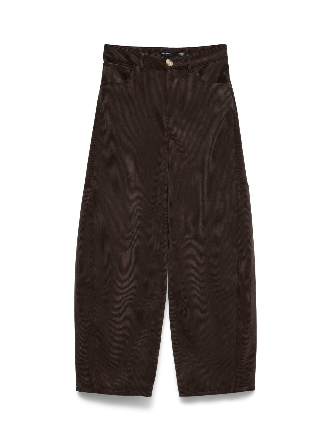 Vmkaitlin Hw Wide Cord Barrel Pant Brun