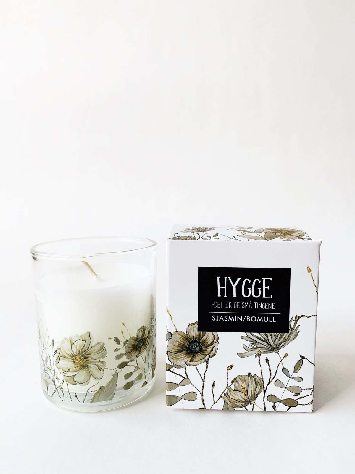 DUFTLYS «hygge» Sjasmin/bomull