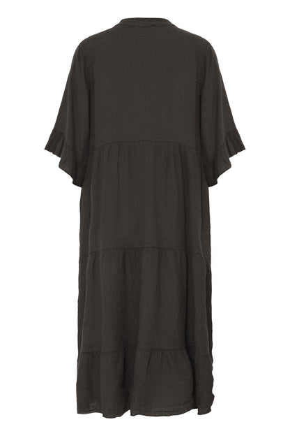Sbfontanelle Long Dress Brun