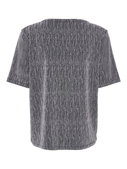Jdykashmere S/s O Neck Top Jrs Grå