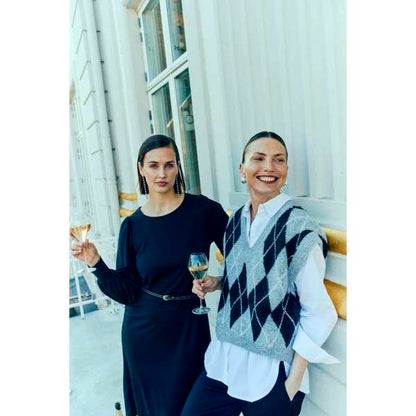 FQVESPER-WAISTCOAT Grå