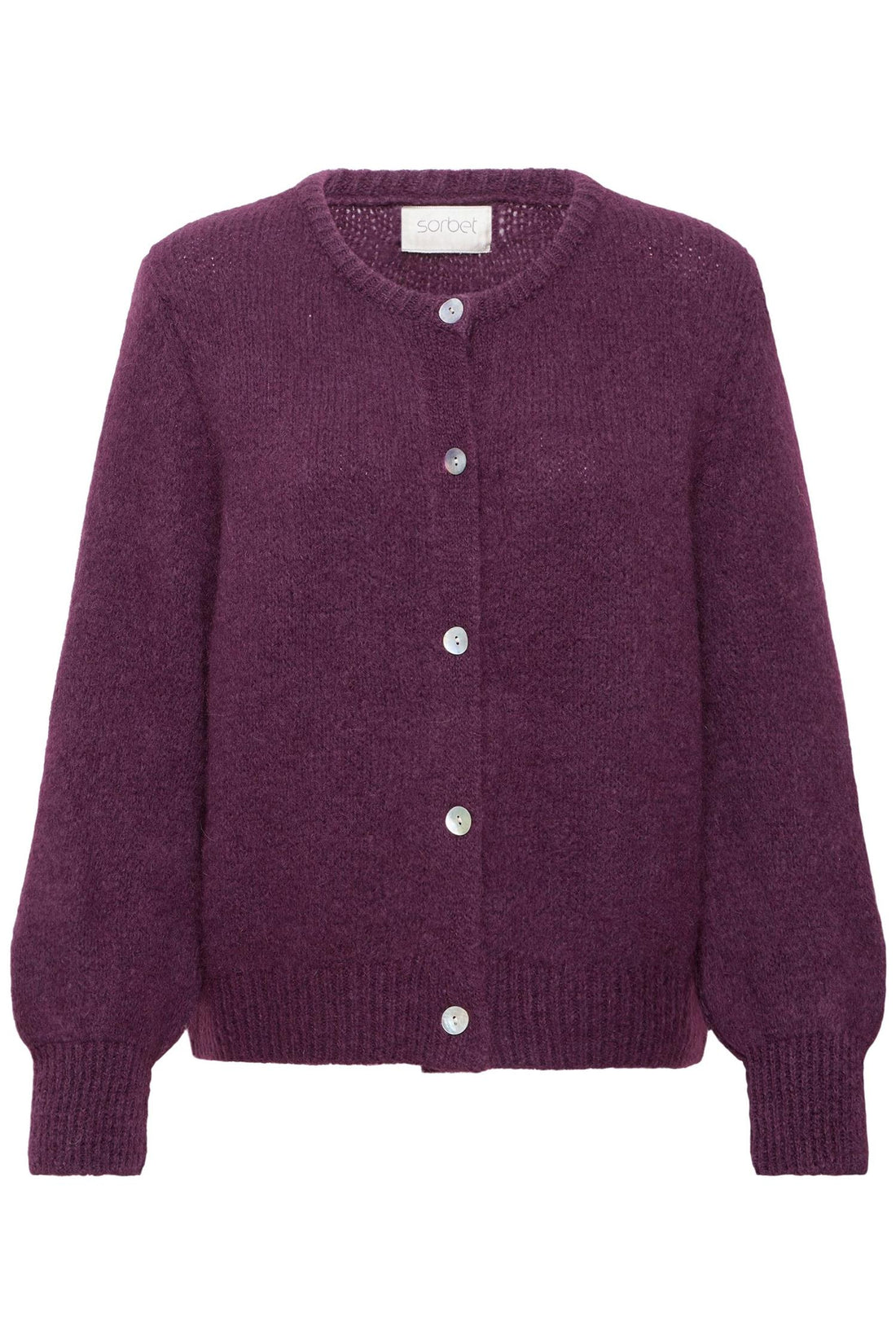 Sbgulvig Knit Cardigan Lilla