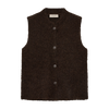 FQJUMP-WAISTCOAT Mørkebrun