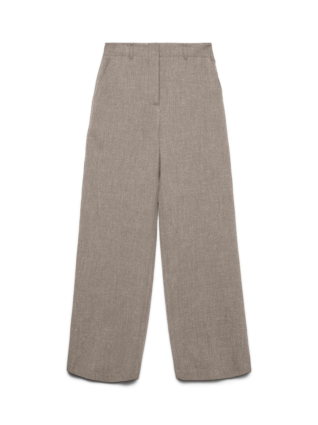 Vmbestie Hw Wide Pant Noos Beige