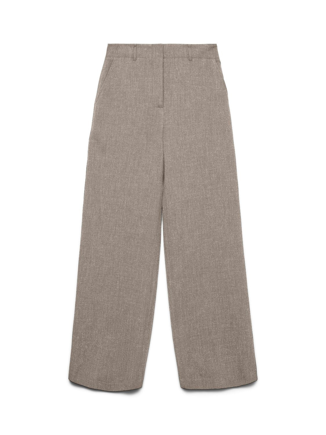 Vmbestie Hw Wide Pant Noos Beige