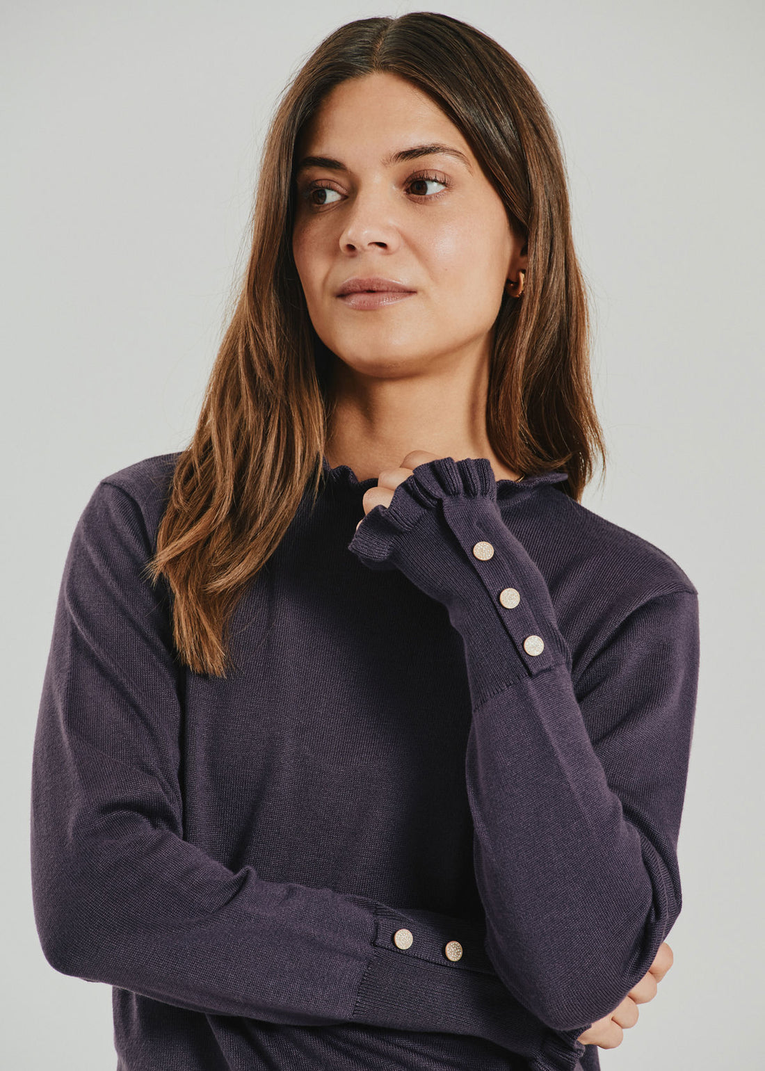 Fqkatie-Pullover Lilla