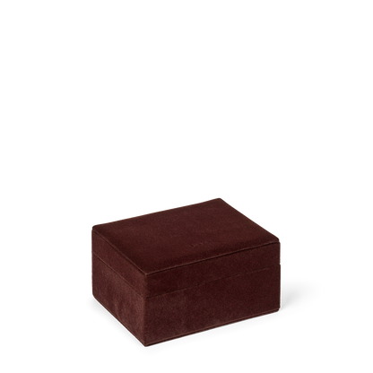 Day Velvet Jewelry Case Small Burgunder