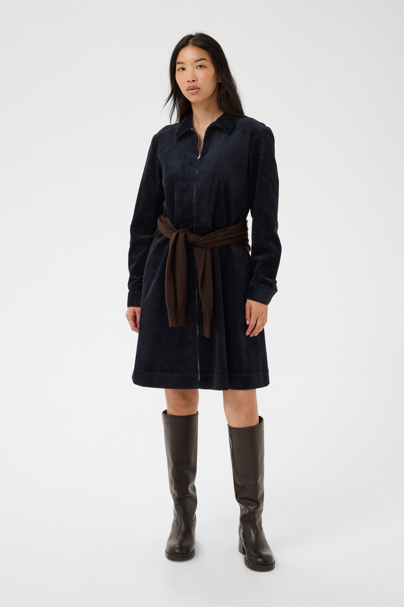 Eyvoranpw Dress Blå