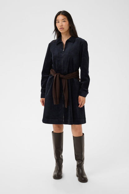 Eyvoranpw Dress Blå