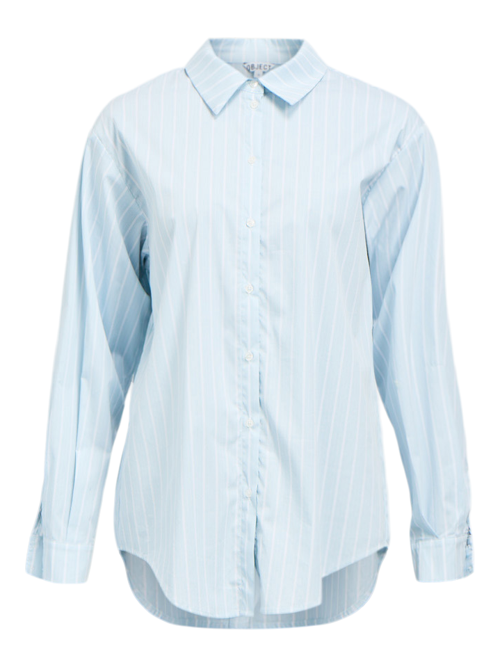 Objtutta Lo L/s Shirt Noos Blå