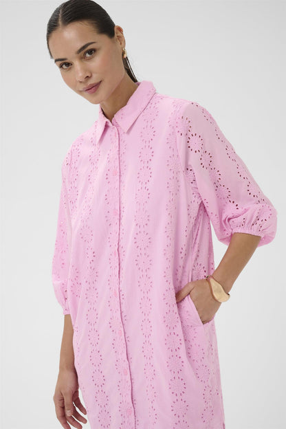 Kadona Shirt Dress Rosa
