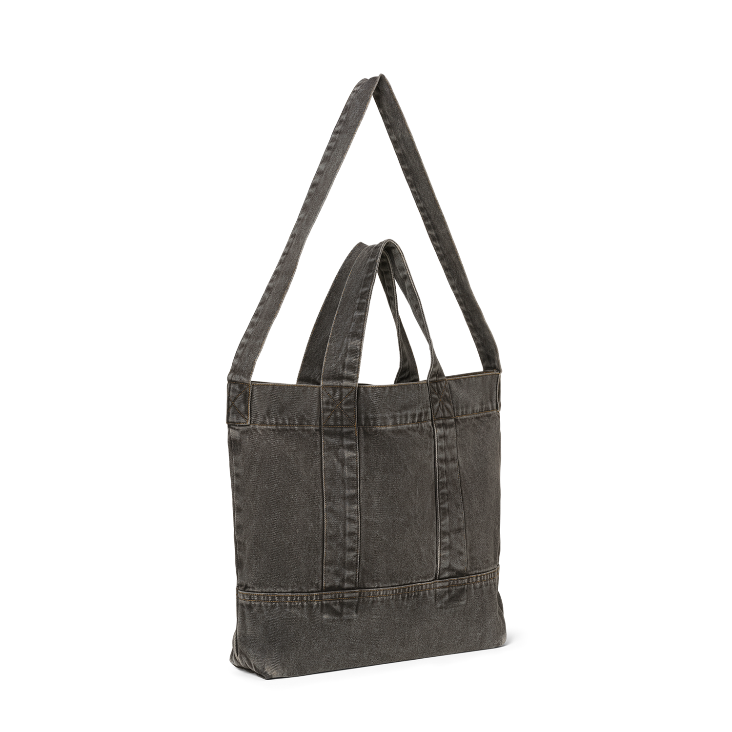 Day Washed Denim Cross Body Grå