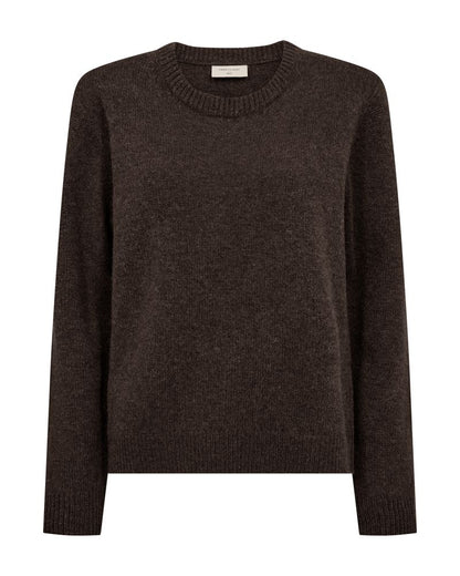Fqwinka-Pullover Brun