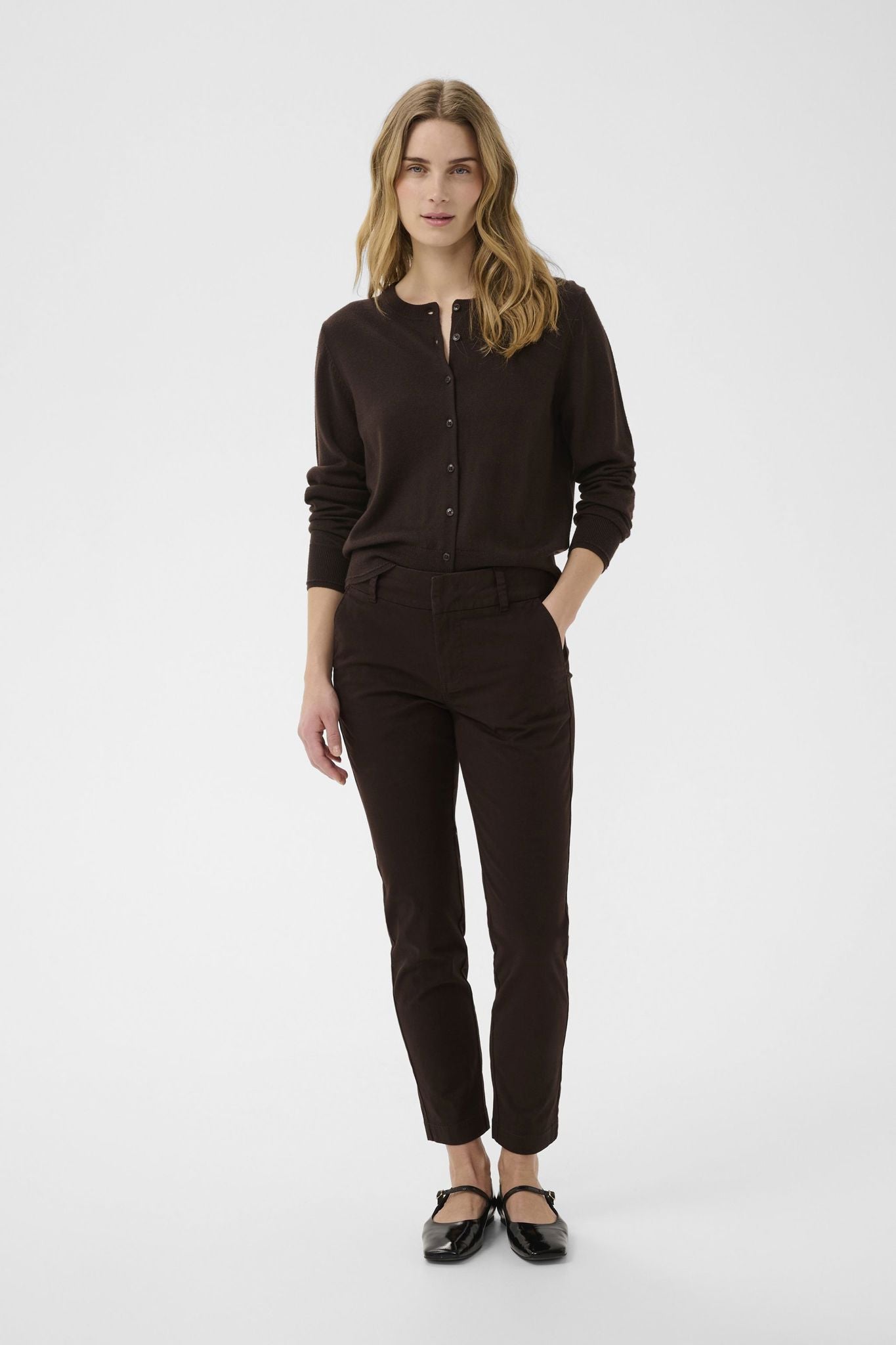 Soffyspw Pants Brun