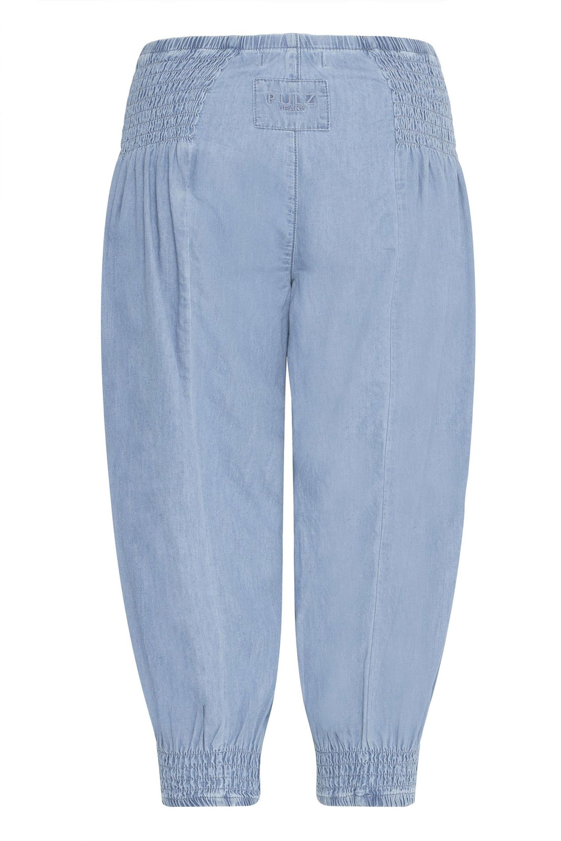 Pzjill Denim Capri Blå