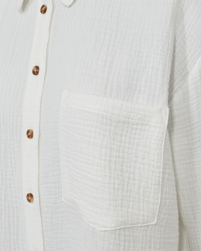 Fqesmingo-Shirt Beige