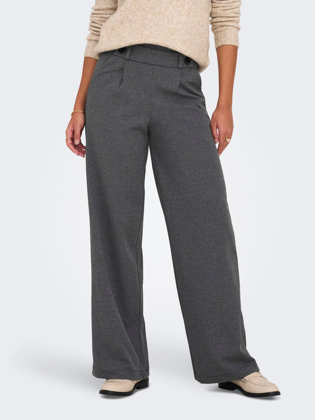 JDYGEGGO LIFE NEW LONG PANT JRS NOOS Mellomgrå