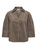Onlnessa 3/4 Cord Shirt Cc Pnt Grønn