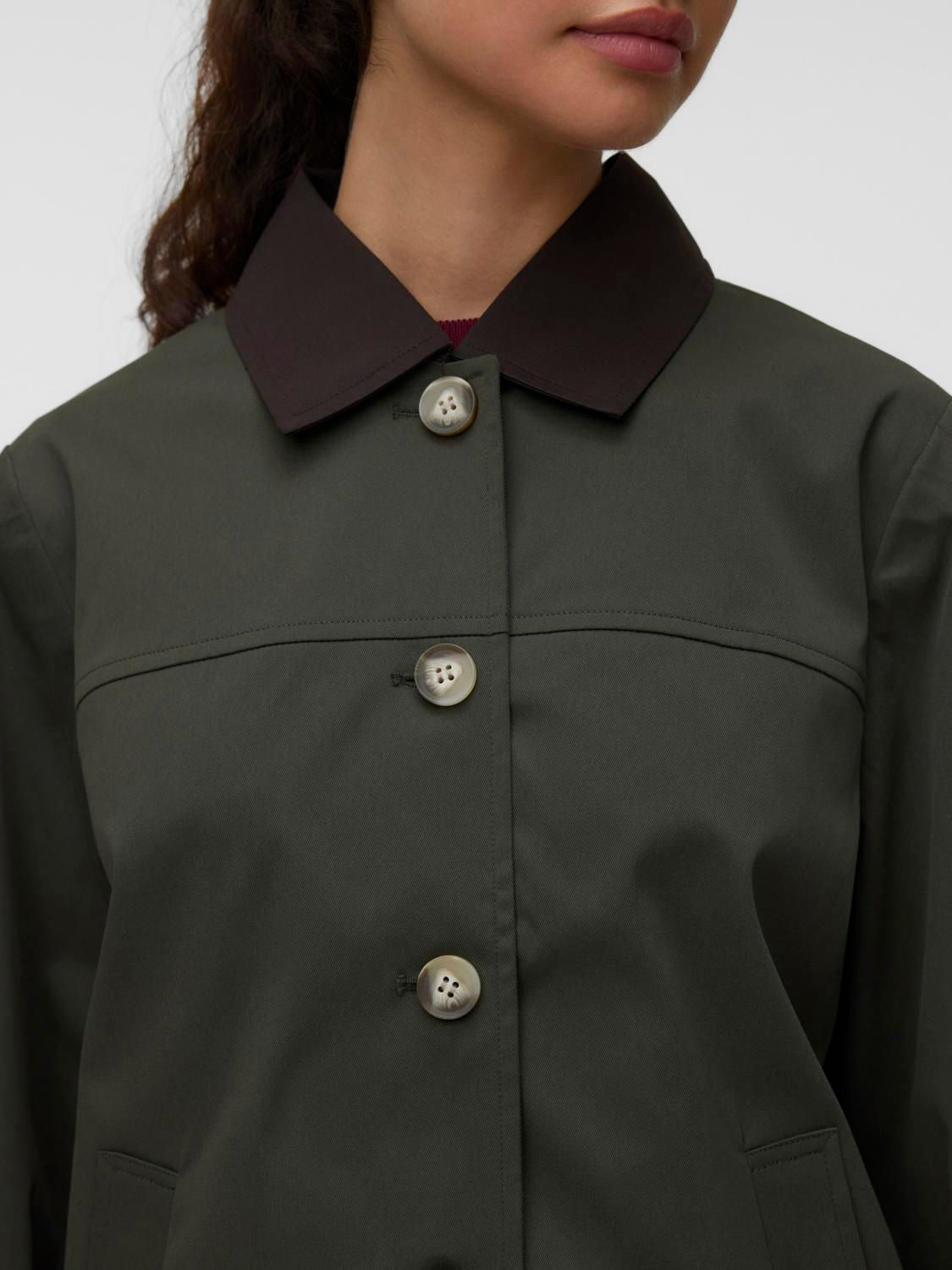 Vmchelseapoppy Short Jacket Noos Grønn