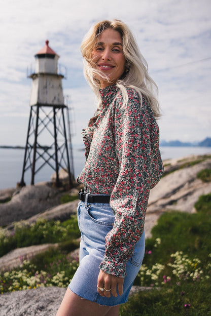 Rausastrid Shirt Aop Rosa